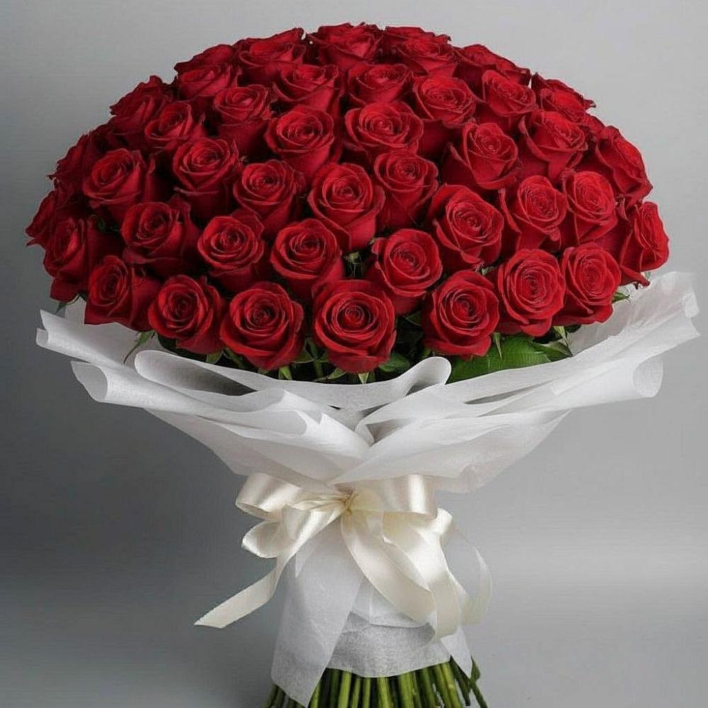 101 Красная роза Блэк Мэджик в Тумботино Букет 101 Красная роза Блэк Мэджик в Тумботино