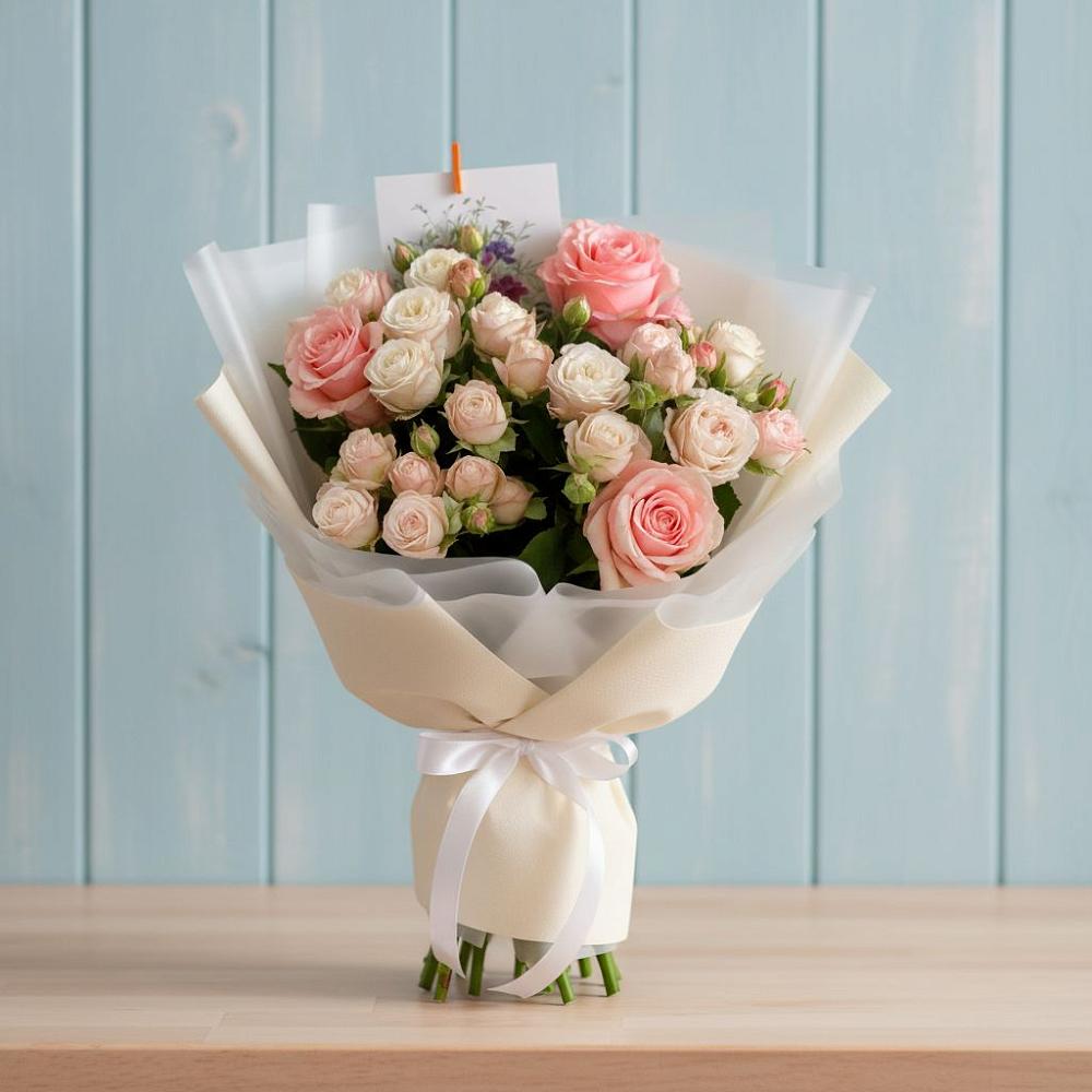 Букет цветов из: Розы в Тумботино