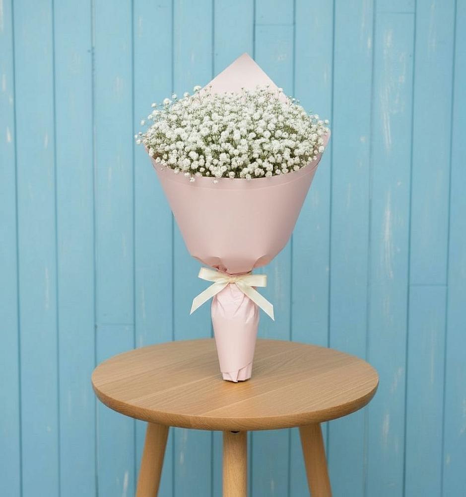 Букет Воздушное настроение в Тумботино Букет цветов из: Гипсофила в Тумботино