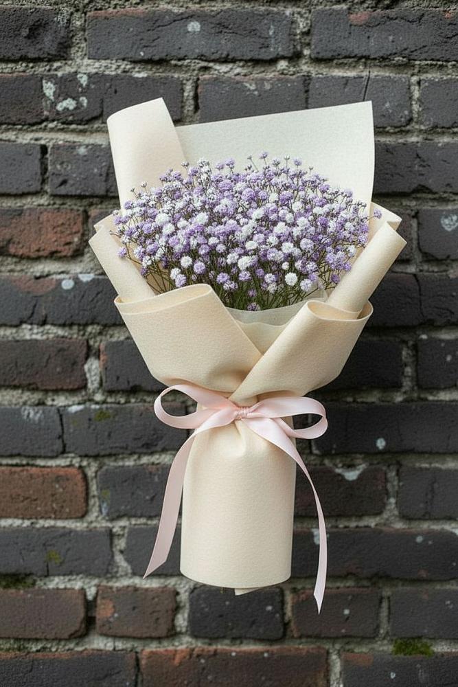 Букет Нежные чувства в Тумботино Букет цветов из: Гипсофила в Тумботино