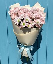 Букет Розовые хризантемы в Тумботино Букет цветов из:  Хризантемы в Тумботино
