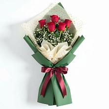 Букет рубиновое очарование в Тумботино Букет цветов из:  Розы в Тумботино
