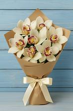 Букет цветов из:  Орхидеи и Розы в Тумботино